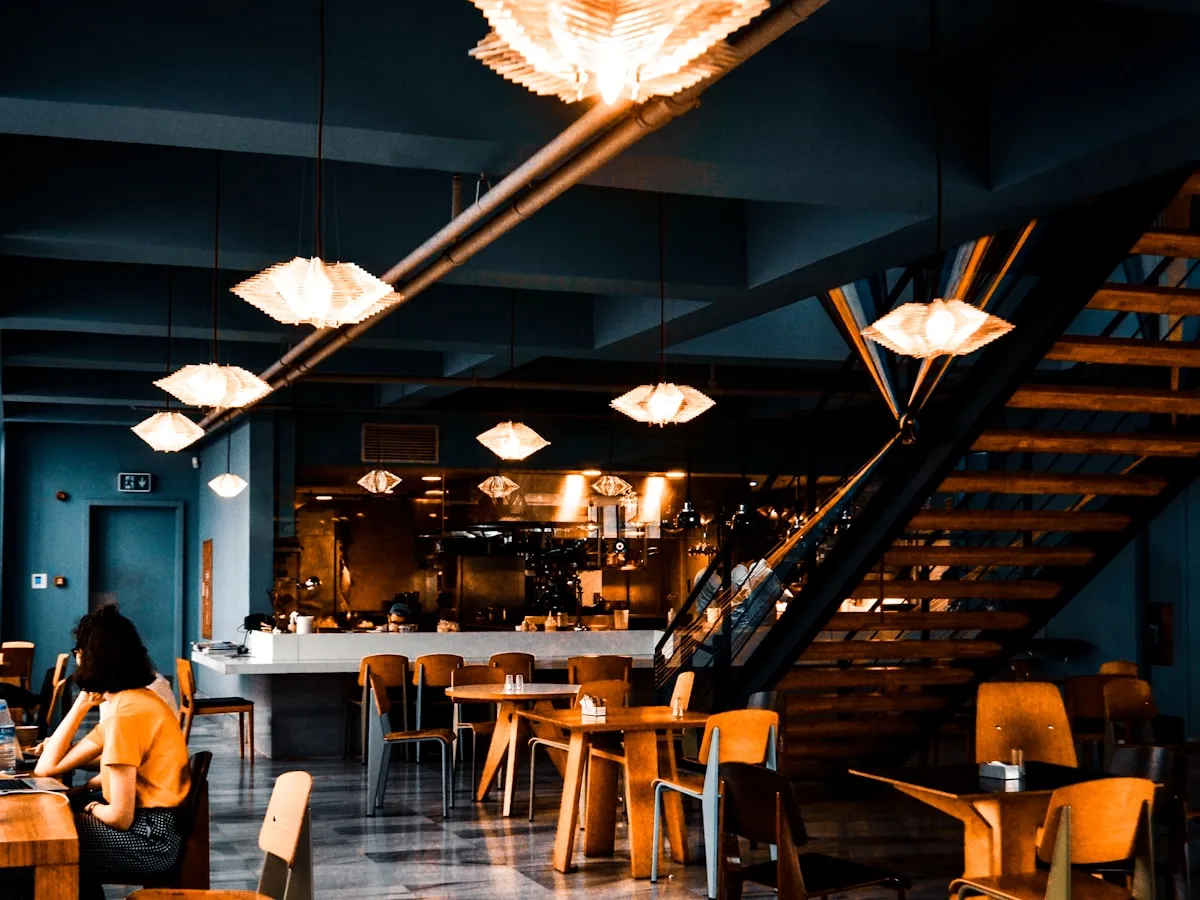 Restoran iç mekan görünümü